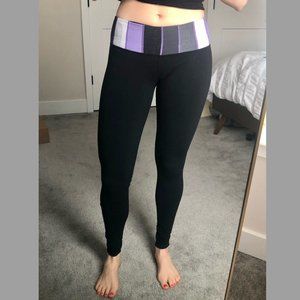 Lululemon Wunder Under Full Length Pant Purple 6